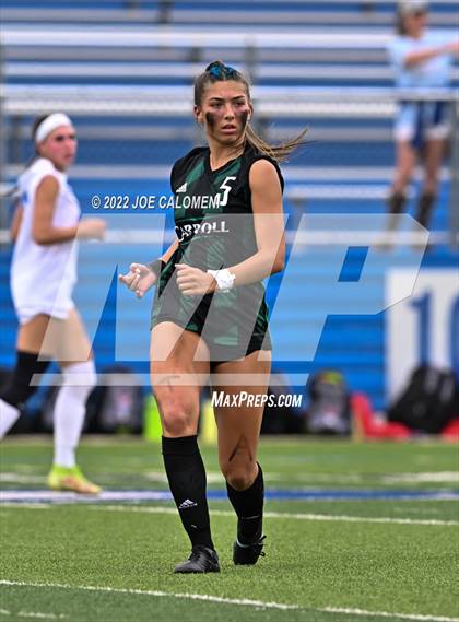 Thumbnail 2 in Westlake vs Southlake Carroll (UIL 6A Girls Soccer State Semifinal) photogallery.