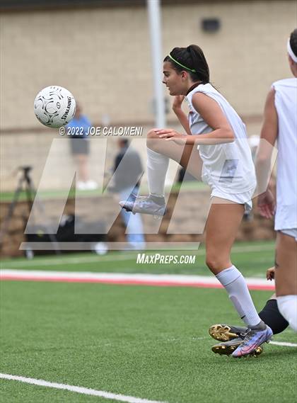 Thumbnail 1 in Westlake vs Southlake Carroll (UIL 6A Girls Soccer State Semifinal) photogallery.