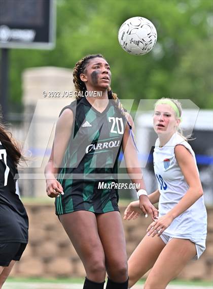Thumbnail 1 in Westlake vs Southlake Carroll (UIL 6A Girls Soccer State Semifinal) photogallery.