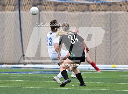Thumbnail 3 in Westlake vs Southlake Carroll (UIL 6A Girls Soccer State Semifinal) photogallery.