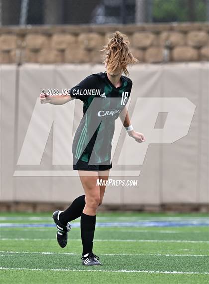 Thumbnail 3 in Westlake vs Southlake Carroll (UIL 6A Girls Soccer State Semifinal) photogallery.
