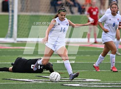 Thumbnail 3 in Westlake vs Southlake Carroll (UIL 6A Girls Soccer State Semifinal) photogallery.