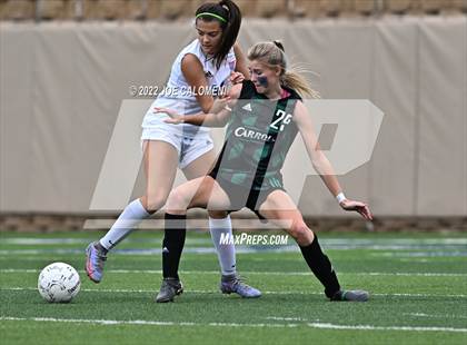 Thumbnail 1 in Westlake vs Southlake Carroll (UIL 6A Girls Soccer State Semifinal) photogallery.