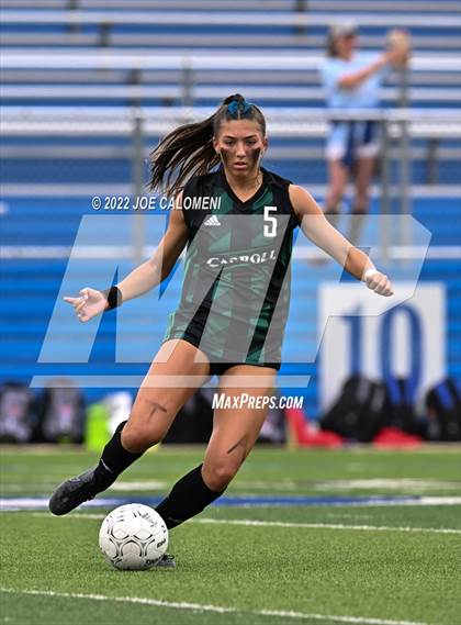 Thumbnail 1 in Westlake vs Southlake Carroll (UIL 6A Girls Soccer State Semifinal) photogallery.