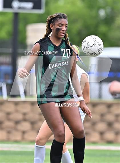 Thumbnail 2 in Westlake vs Southlake Carroll (UIL 6A Girls Soccer State Semifinal) photogallery.