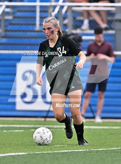 Thumbnail 3 in Westlake vs Southlake Carroll (UIL 6A Girls Soccer State Semifinal) photogallery.