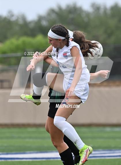 Thumbnail 1 in Westlake vs Southlake Carroll (UIL 6A Girls Soccer State Semifinal) photogallery.