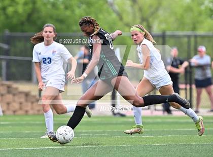 Thumbnail 3 in Westlake vs Southlake Carroll (UIL 6A Girls Soccer State Semifinal) photogallery.