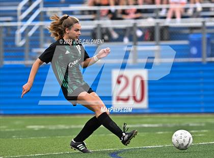 Thumbnail 2 in Westlake vs Southlake Carroll (UIL 6A Girls Soccer State Semifinal) photogallery.