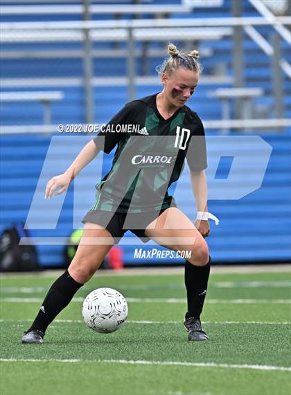 Thumbnail 2 in Westlake vs Southlake Carroll (UIL 6A Girls Soccer State Semifinal) photogallery.