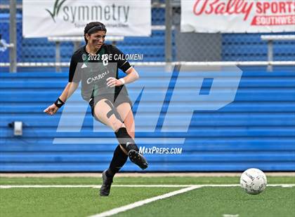 Thumbnail 1 in Westlake vs Southlake Carroll (UIL 6A Girls Soccer State Semifinal) photogallery.