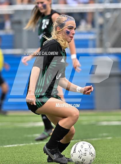 Thumbnail 2 in Westlake vs Southlake Carroll (UIL 6A Girls Soccer State Semifinal) photogallery.