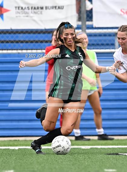 Thumbnail 3 in Westlake vs Southlake Carroll (UIL 6A Girls Soccer State Semifinal) photogallery.
