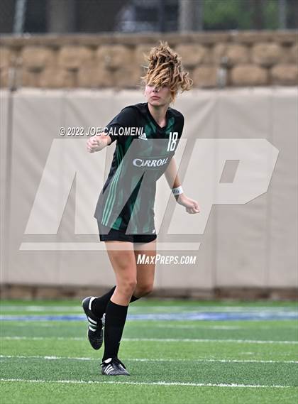 Thumbnail 1 in Westlake vs Southlake Carroll (UIL 6A Girls Soccer State Semifinal) photogallery.