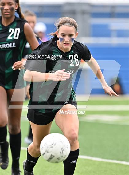 Thumbnail 1 in Westlake vs Southlake Carroll (UIL 6A Girls Soccer State Semifinal) photogallery.