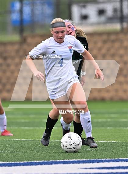 Thumbnail 1 in Westlake vs Southlake Carroll (UIL 6A Girls Soccer State Semifinal) photogallery.