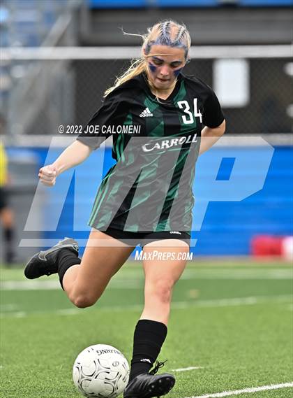 Thumbnail 1 in Westlake vs Southlake Carroll (UIL 6A Girls Soccer State Semifinal) photogallery.