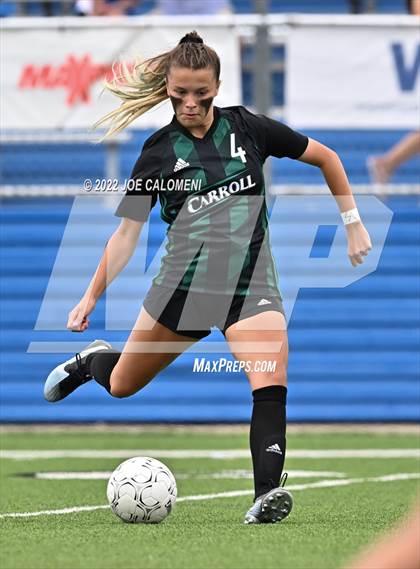 Thumbnail 2 in Westlake vs Southlake Carroll (UIL 6A Girls Soccer State Semifinal) photogallery.