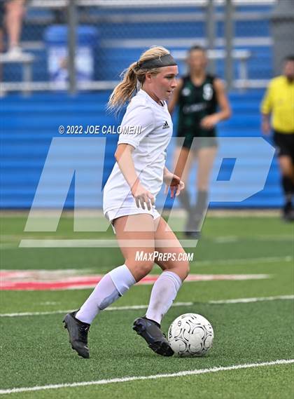 Thumbnail 1 in Westlake vs Southlake Carroll (UIL 6A Girls Soccer State Semifinal) photogallery.