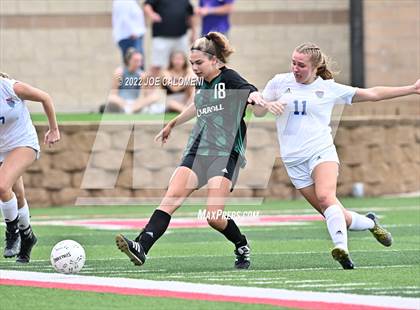 Thumbnail 1 in Westlake vs Southlake Carroll (UIL 6A Girls Soccer State Semifinal) photogallery.