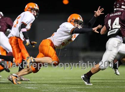 Thumbnail 2 in Caledonia-Mumford vs. Walton (NYSPHSAA Class D Semifinal) photogallery.