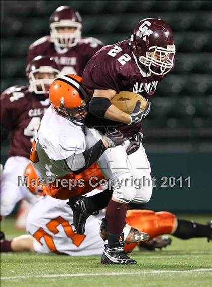 Thumbnail 2 in Caledonia-Mumford vs. Walton (NYSPHSAA Class D Semifinal) photogallery.