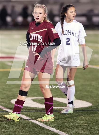 Thumbnail 2 in Medway vs Newburyport (MIAA Division 3 Round of 16) photogallery.