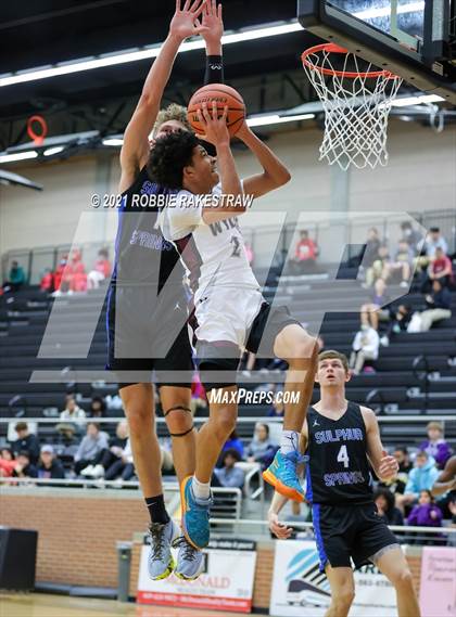 Thumbnail 2 in Sulphur Springs vs Wylie (Forney ISD Winter Classic) photogallery.