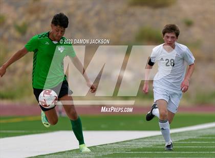 Thumbnail 1 in Elko vs Virgin (VVHS Bulldogs Invitational) photogallery.