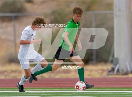 Thumbnail 3 in Elko vs Virgin (VVHS Bulldogs Invitational) photogallery.