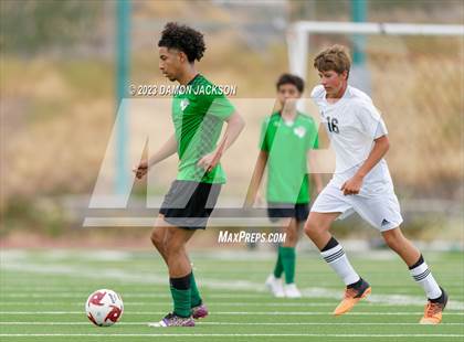 Thumbnail 3 in Elko vs Virgin (VVHS Bulldogs Invitational) photogallery.