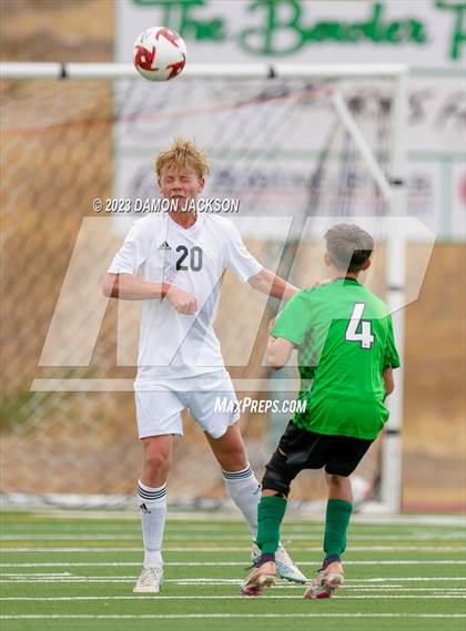 Thumbnail 1 in Elko vs Virgin (VVHS Bulldogs Invitational) photogallery.