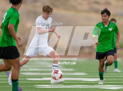 Thumbnail 1 in Elko vs Virgin (VVHS Bulldogs Invitational) photogallery.
