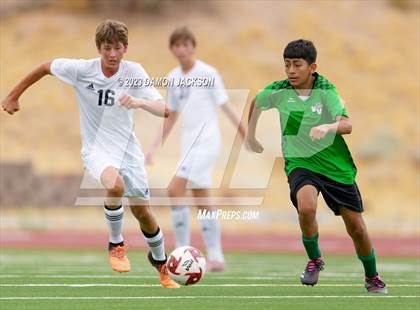 Thumbnail 3 in Elko vs Virgin (VVHS Bulldogs Invitational) photogallery.