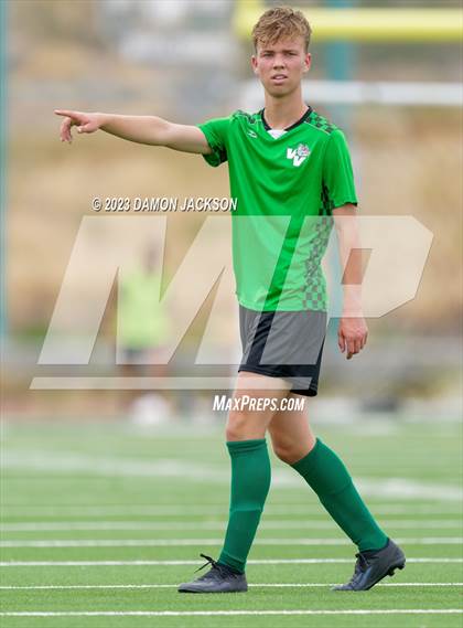 Thumbnail 3 in Elko vs Virgin (VVHS Bulldogs Invitational) photogallery.