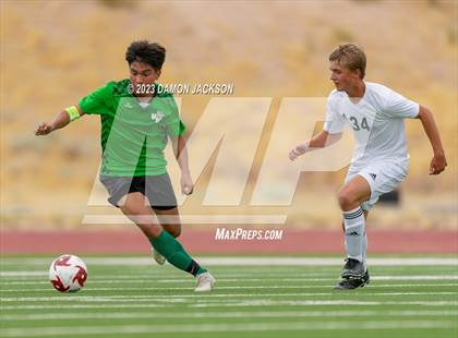 Thumbnail 3 in Elko vs Virgin (VVHS Bulldogs Invitational) photogallery.