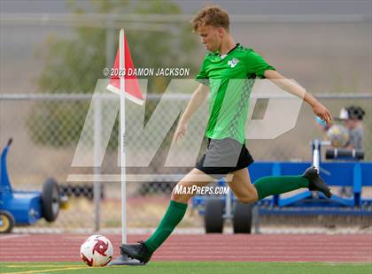 Thumbnail 1 in Elko vs Virgin (VVHS Bulldogs Invitational) photogallery.