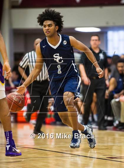 Thumbnail 1 in Sierra Canyon vs. Montverde Academy (Spalding Hoophall Classic) photogallery.
