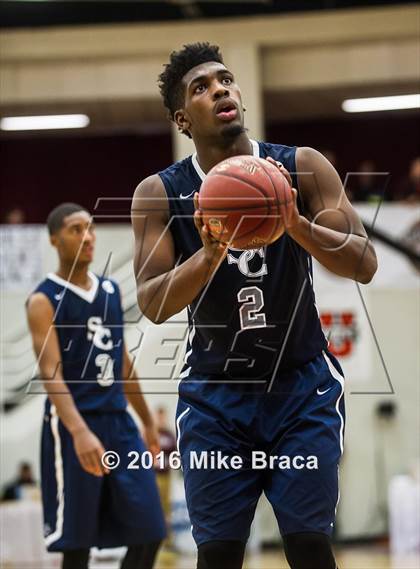 Thumbnail 2 in Sierra Canyon vs. Montverde Academy (Spalding Hoophall Classic) photogallery.