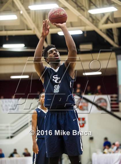 Thumbnail 1 in Sierra Canyon vs. Montverde Academy (Spalding Hoophall Classic) photogallery.