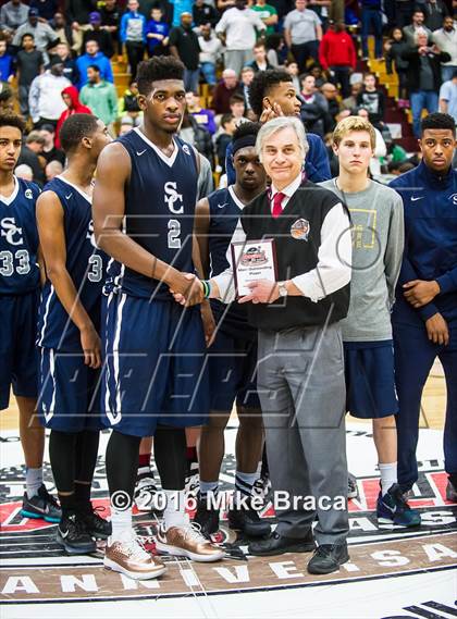 Thumbnail 3 in Sierra Canyon vs. Montverde Academy (Spalding Hoophall Classic) photogallery.