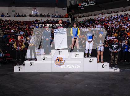 Thumbnail 2 in CIF State Girls Wrestling Championships (Awards) photogallery.