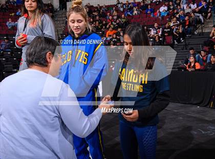 Thumbnail 1 in CIF State Girls Wrestling Championships (Awards) photogallery.