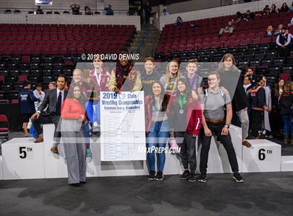 Thumbnail 1 in CIF State Girls Wrestling Championships (Awards) photogallery.