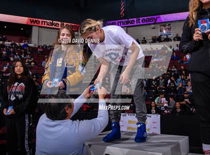 Thumbnail 2 in CIF State Girls Wrestling Championships (Awards) photogallery.