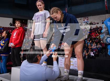 Thumbnail 3 in CIF State Girls Wrestling Championships (Awards) photogallery.