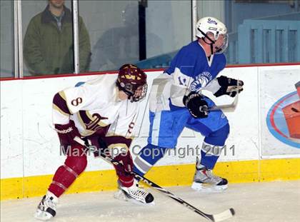Thumbnail 3 in Thornton Academy vs Kennebunk (Earl Goodwin Icebreaker) photogallery.