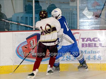 Thumbnail 2 in Thornton Academy vs Kennebunk (Earl Goodwin Icebreaker) photogallery.