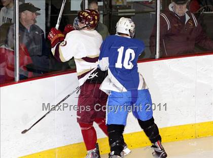 Thumbnail 2 in Thornton Academy vs Kennebunk (Earl Goodwin Icebreaker) photogallery.