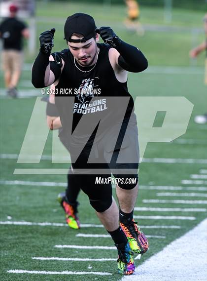 Thumbnail 1 in Metrolina Christian Academy @ Cabarrus Stallions photogallery.
